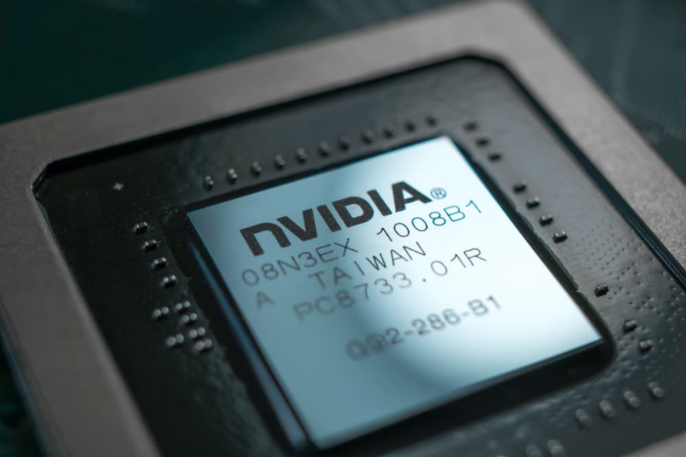 Nvidia computational chip.