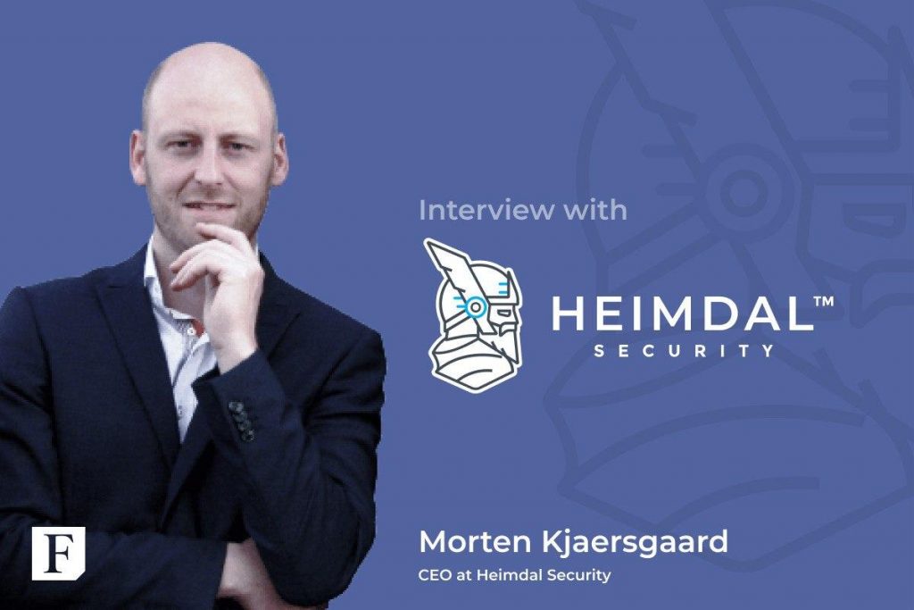 Heimdal Security Interview Chief executive Morten Kjaersgaard