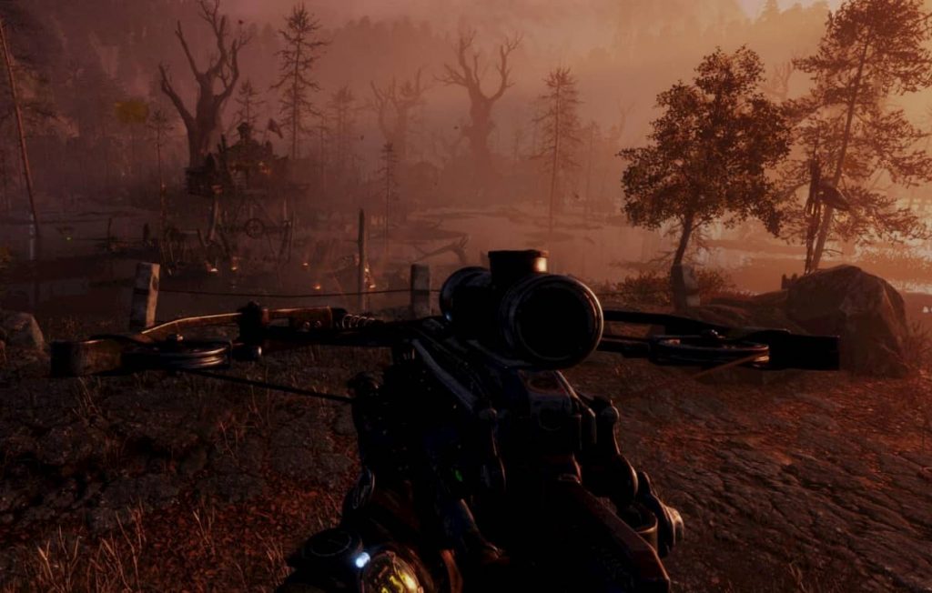 A screenshot from the Metro game.