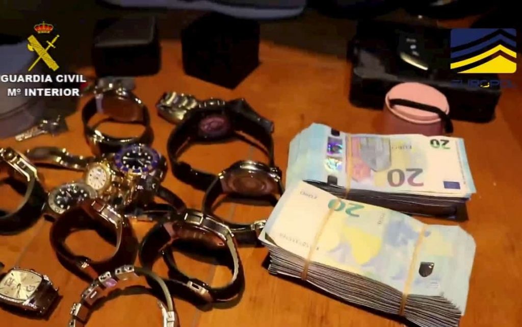 Spanish authorities, DEA dismantle money laundering gange