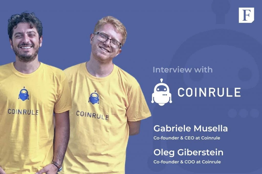 Coinrule founders interview: Bitcoin market cap could go well beyond gold's
