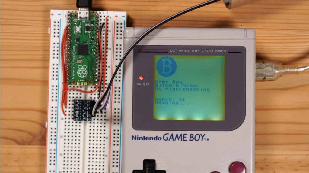 YouTuber released a video on how to mine Bitcoin using Nintendo’s Game Boy