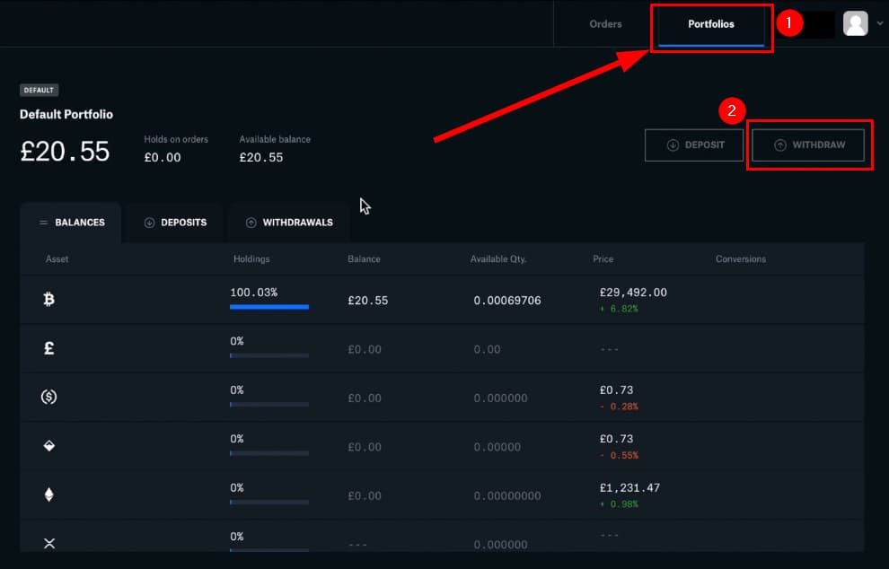 How to Withdraw from Coinbase | Step-By-Step [2025]
