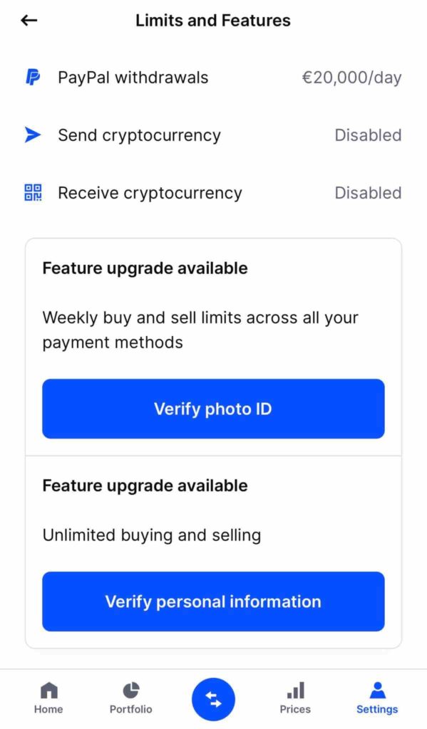 How Long Does Coinbase Verification Take KYC Guide 2024 Finbold   Limits And Features 3 599x1024 