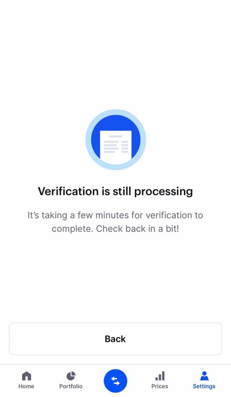 Coinbase Verification