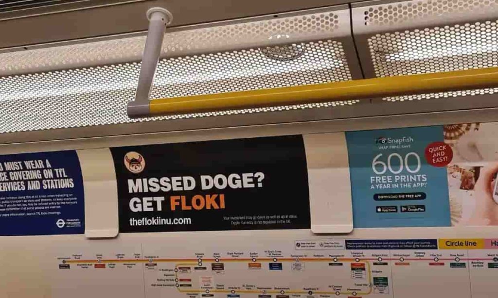 Transport for London urged to ban meme coins ads as FLOKI ad goes live