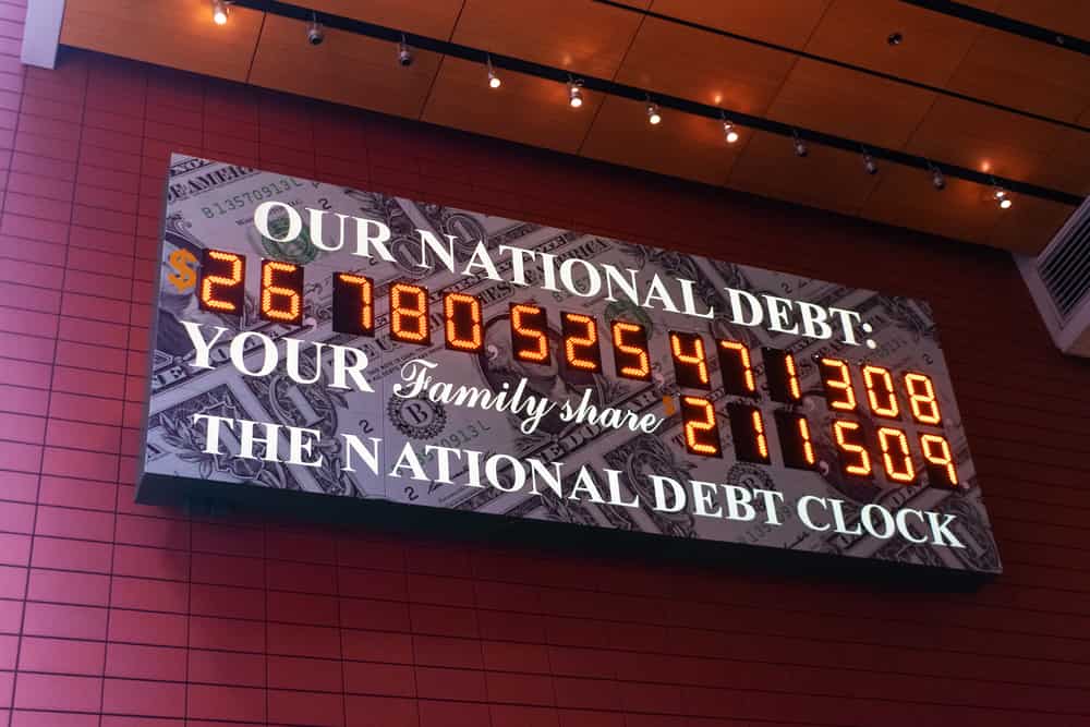 US, China, and Japan cumulative national debt surpasses $50 trillion