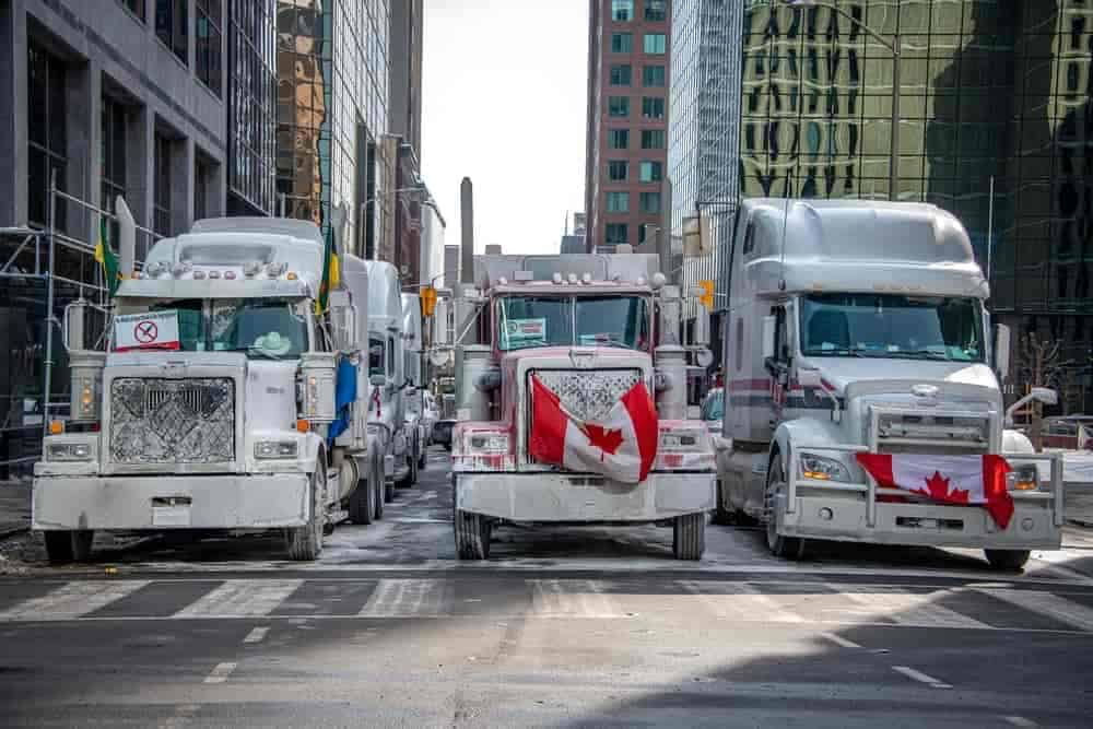 Canada's truckers turn to Bitcoin as GoFundMe ceases $9 million in donations