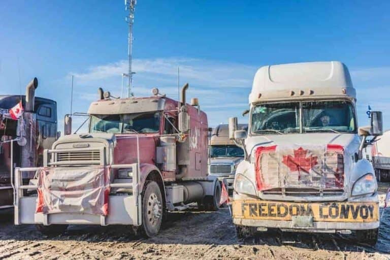 Canadian police block over 30 crypto wallets associated with the ‘Freedom Convoy’ truckers