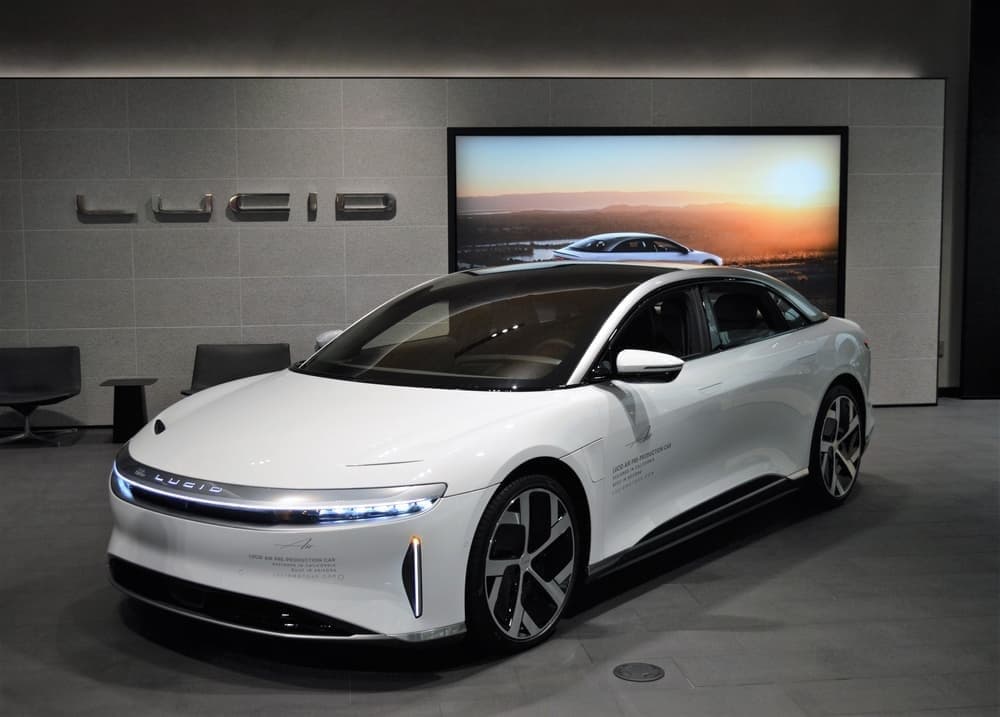 Lucid and Tesla stocks rebound as EV competition heats up