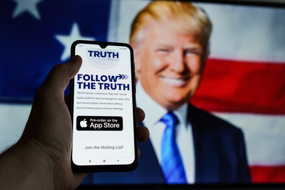 Trump’s Truth Social app ranks 1st on App Store’s free and social categories