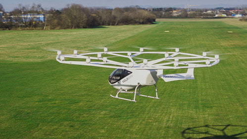 Air Taxi Volocopter raises $170 million in its first financing round