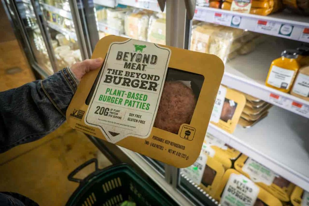 Beyond Meat jumps over 6% as the sentiment in food stocks picks up