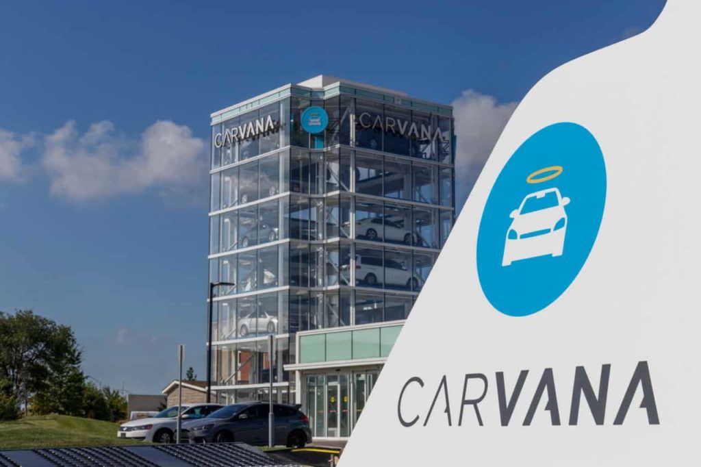Carvana stock rises over 40% as firm ranks among the Fortune 500 top gainers