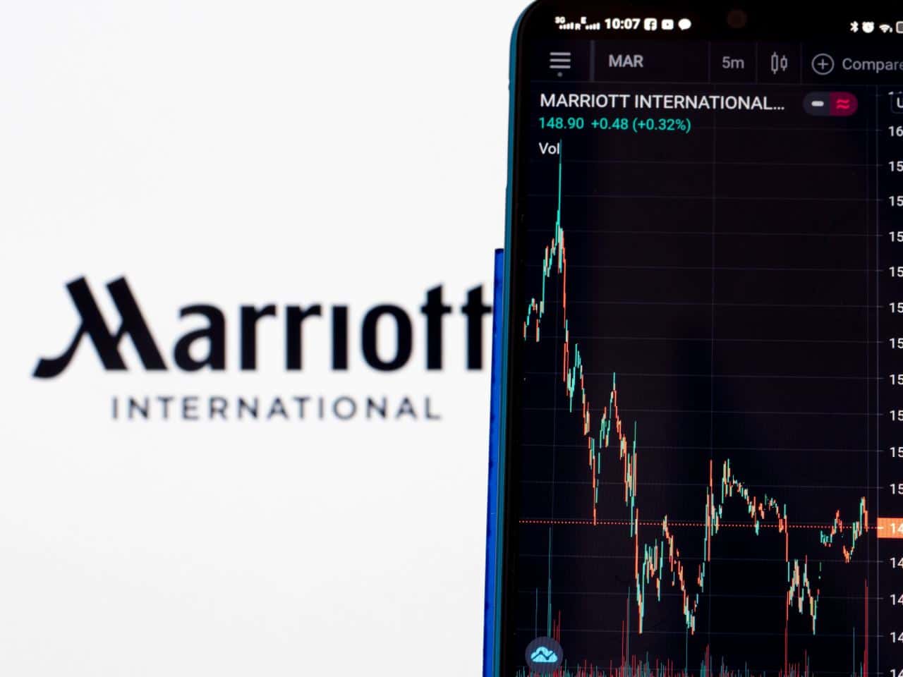 Marriott stock rises after announcing revenue growth and strong