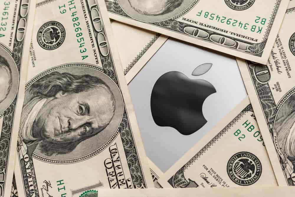 Apple spent almost $100 billion innovating its products over the last 5 years