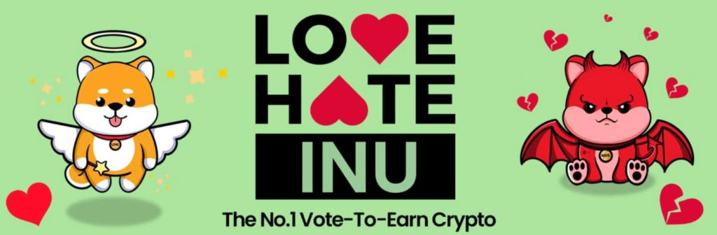 New Meme Coin Love Hate Inu Raises $2m – Stage 3 of Presale Trending to Sell Out