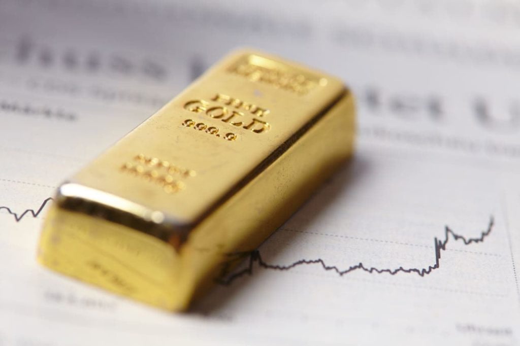 Gold climbs upward as US interest rates soar to highest in over 20 years