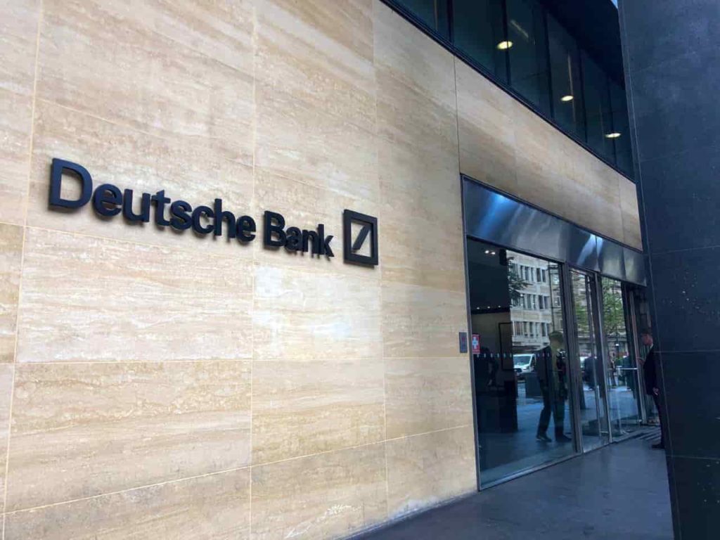 $1.4 trillion banking giant Deutsche Bank files for crypto custody license