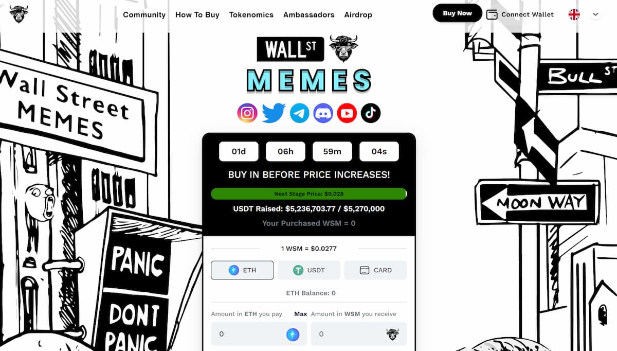 5 Trending Meme Coins That Are Pumping Despite Market Crash WSM