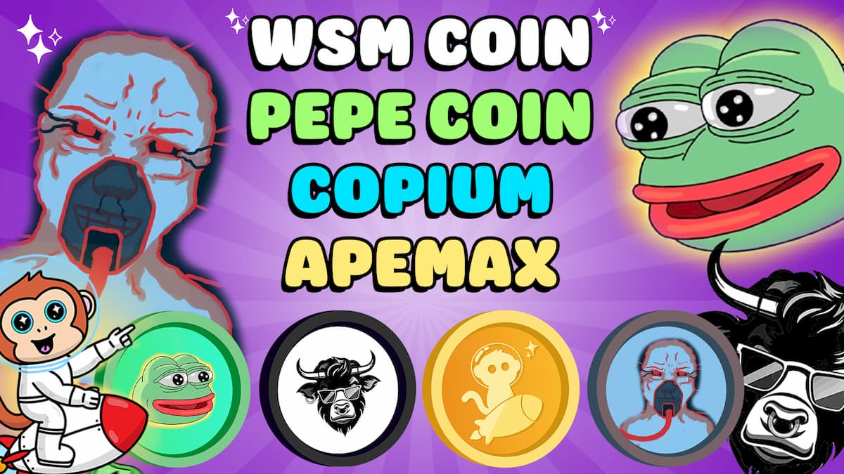 Copium COPIUM Wall Street Memes WSM Pepe PEPE ApeMax