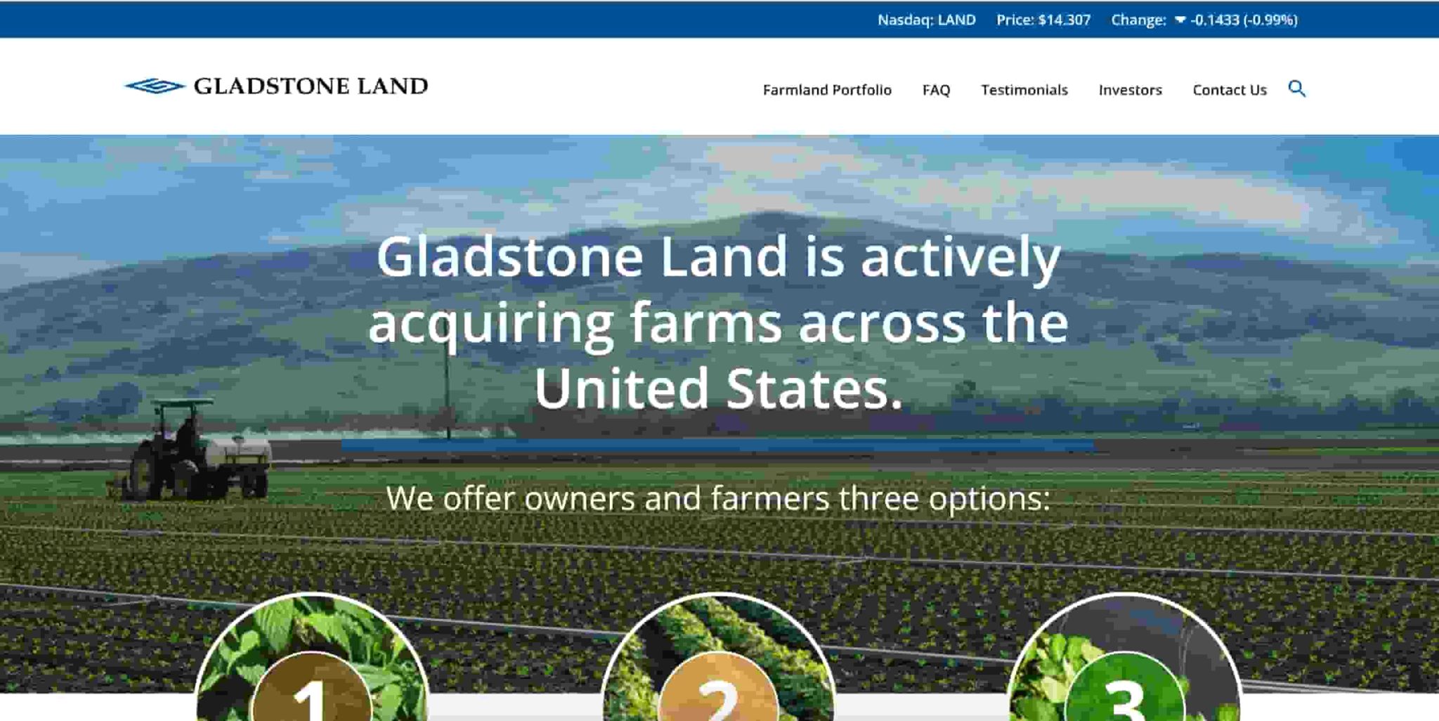 How to Buy Gladstone Land Stock Invest in LAND