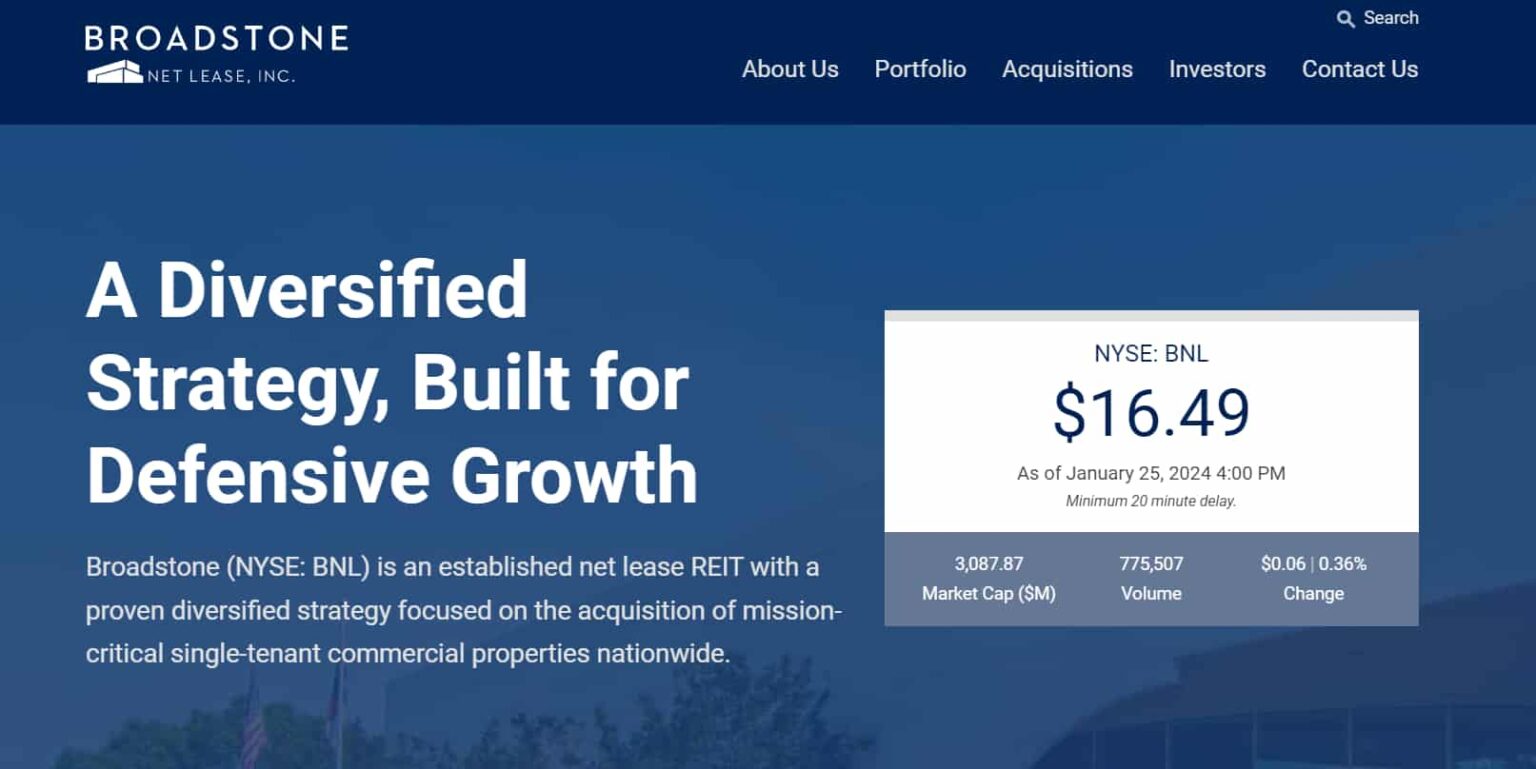 How to Buy Broadstone Net Lease Stock [2024] Invest in BNL
