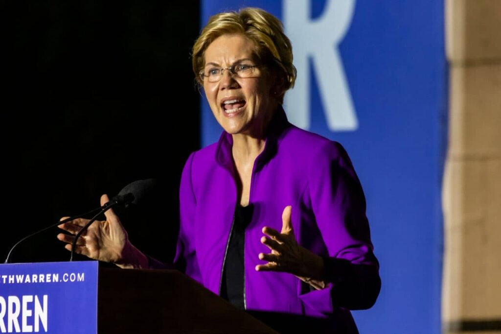 Elizabeth Warren gets community noted over crypto crime claims