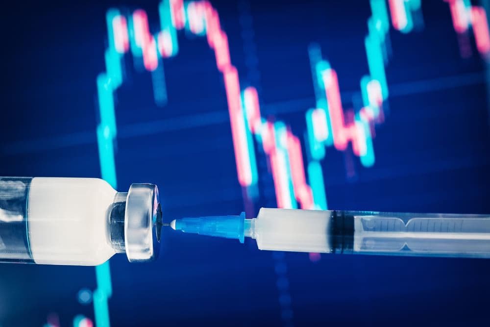This pharma stock printed 3 all-time highs in January