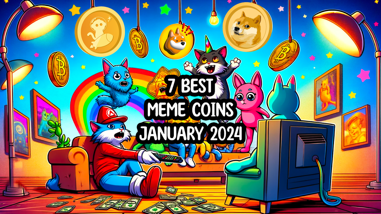 7 Best Meme Coins in January 2024 7 Exciting New and Trending Meme