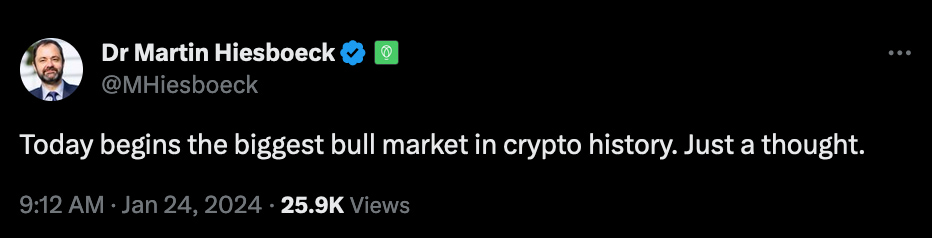 Uphold’s top researcher declares start of major crypto bull market