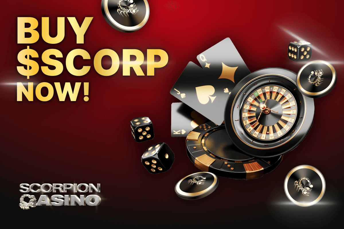 Top Five Reasons You Don’t Want to Be Missing The Passive Income Opportunity From Scorpion Casino – $2.8 Million Raised Already