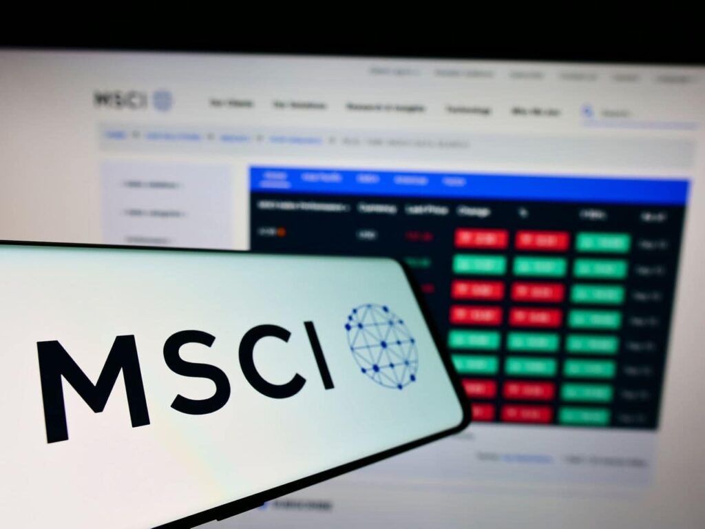 AI predicts MSCI stock price for the end of 2024 price