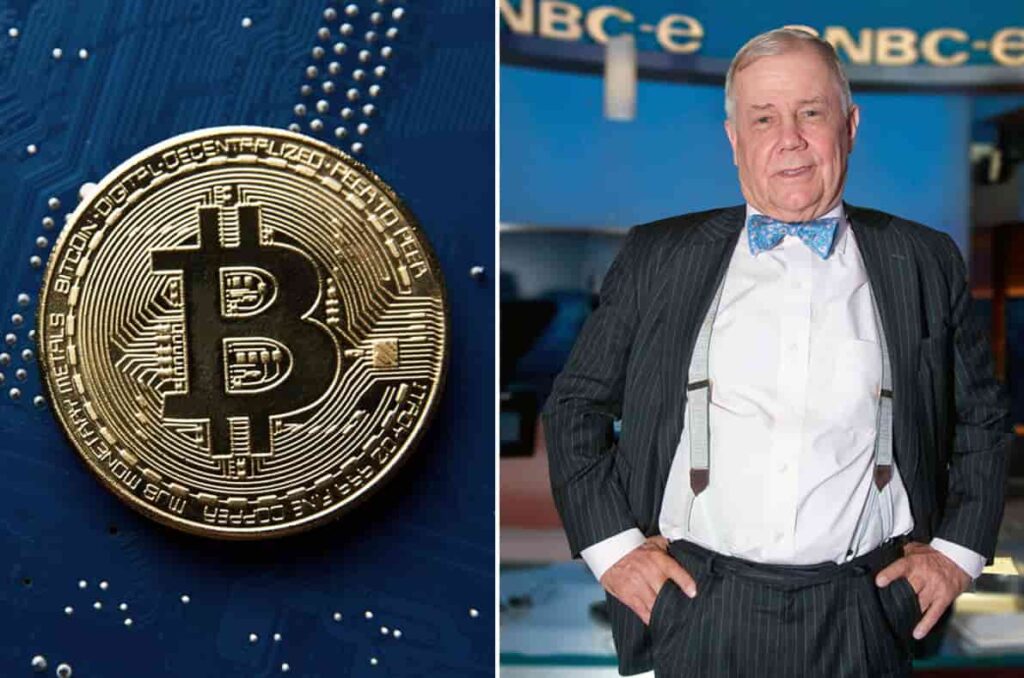 Legendary investor Jim Rogers says Bitcoin' is not a threat' to governments