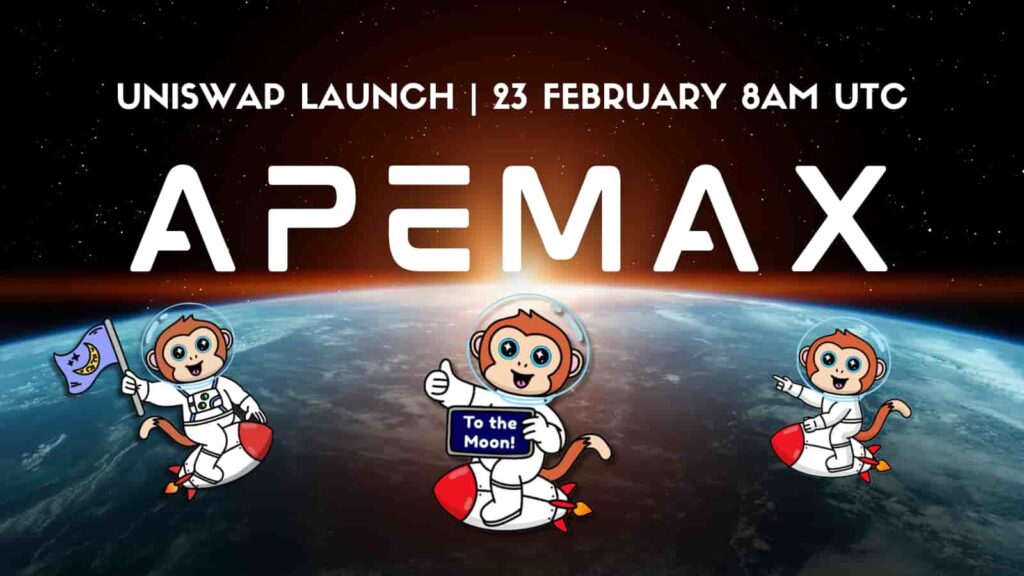 ApeMax The Trending Crypto Coin is Launching on Uniswap Tomorrow: The Crypto World Watches with Anticipation