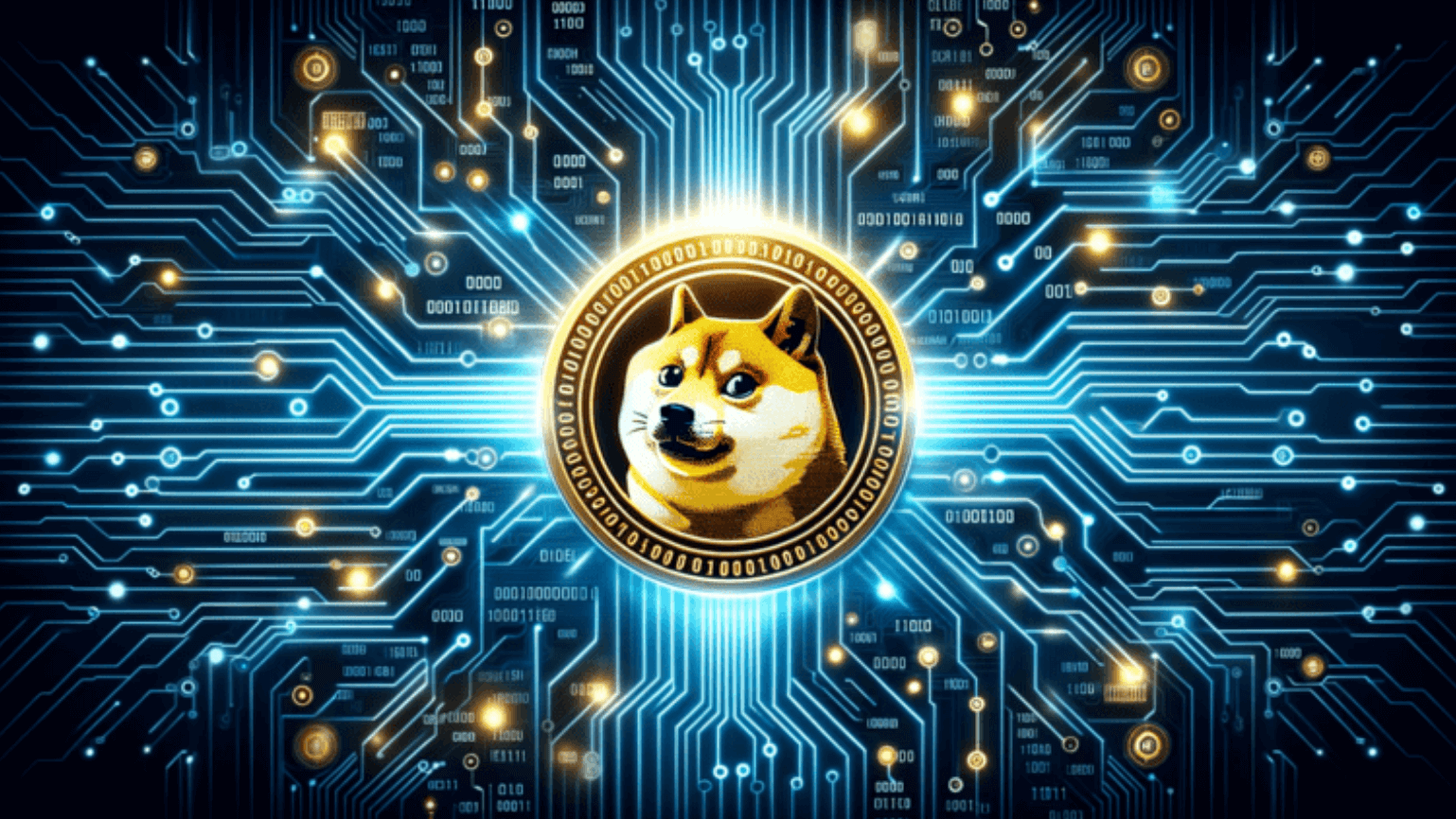 Dogecoin Cryptocurrency. DOGE coin growth chart on the exchange, chart  Stock Photo - Alamy