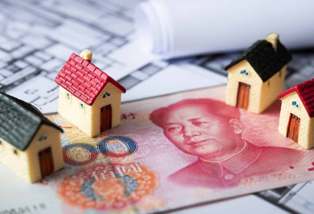 Chinese home prices fall by largest amount in history
