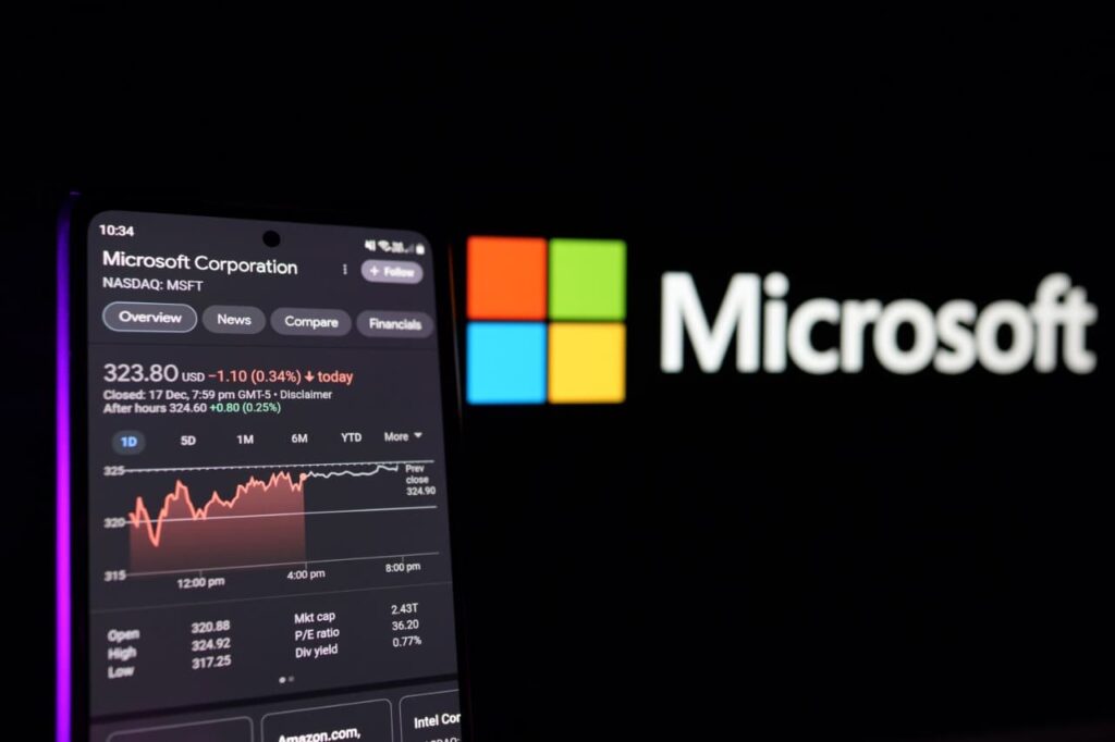 Wall Street predicts Microsoft stock price for next 12 months
