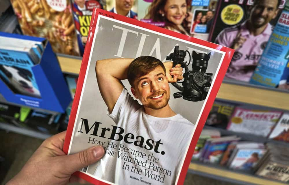 How much money does MrBeast make a second?