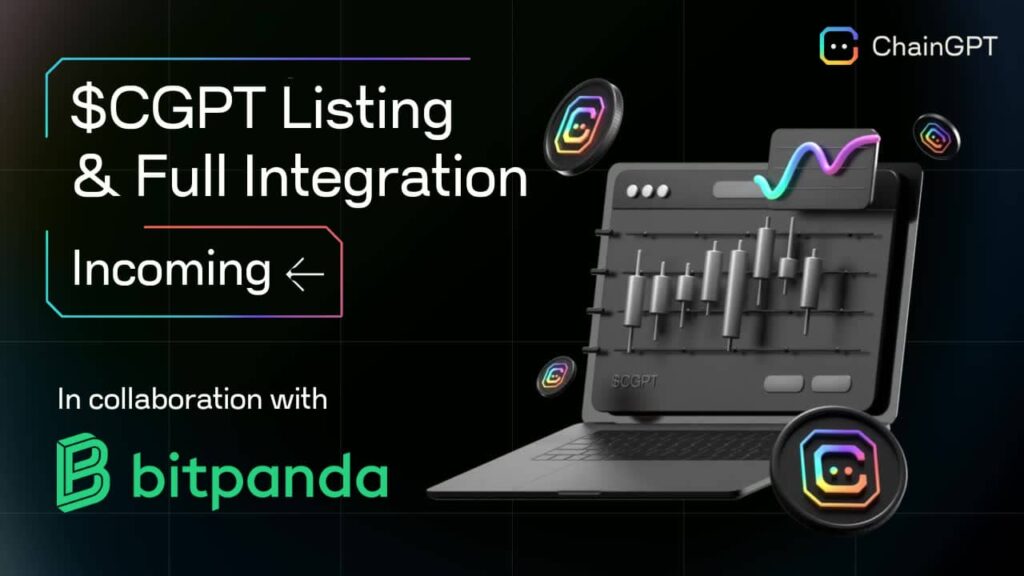 ChainGPT’s $CGPT Token to Be Fully Integrated with BitPanda