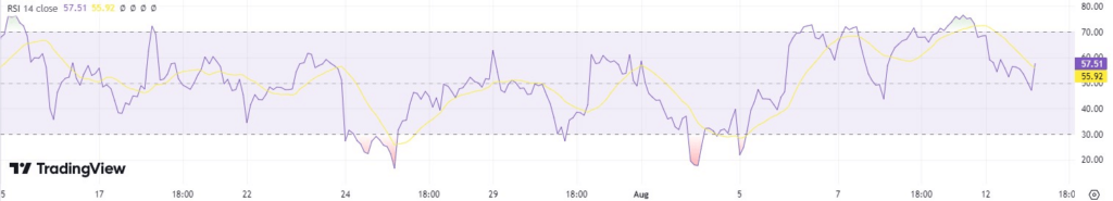 Relative Strength Index for PLTR stock. Source: Trading View