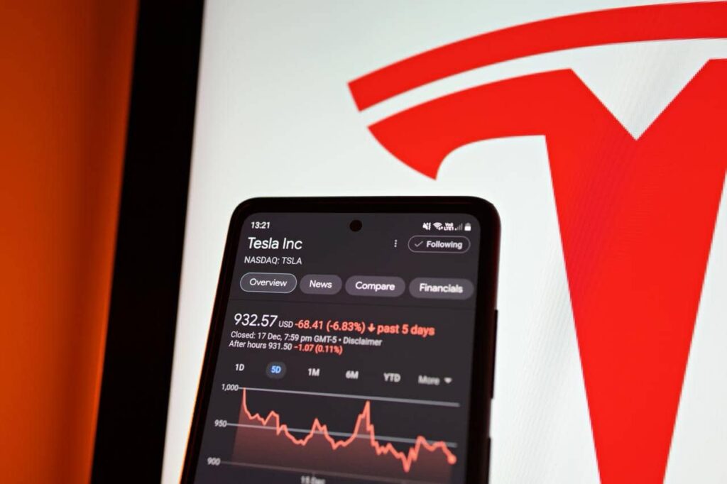 Tesla hits bearish territory day after Jim Cramer calls it a 'strong stock'