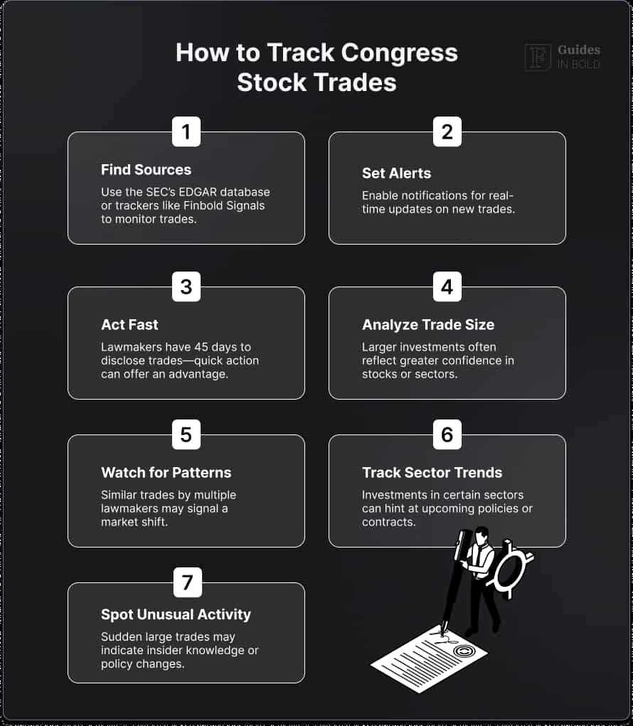 How to track Congress stock trades