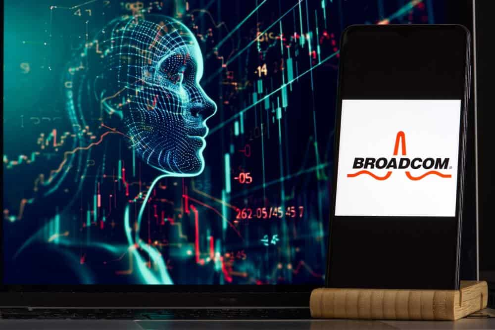 AI predicts Broadcom stock price for year-end