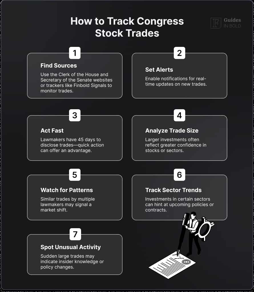 How to track Congress stock trades