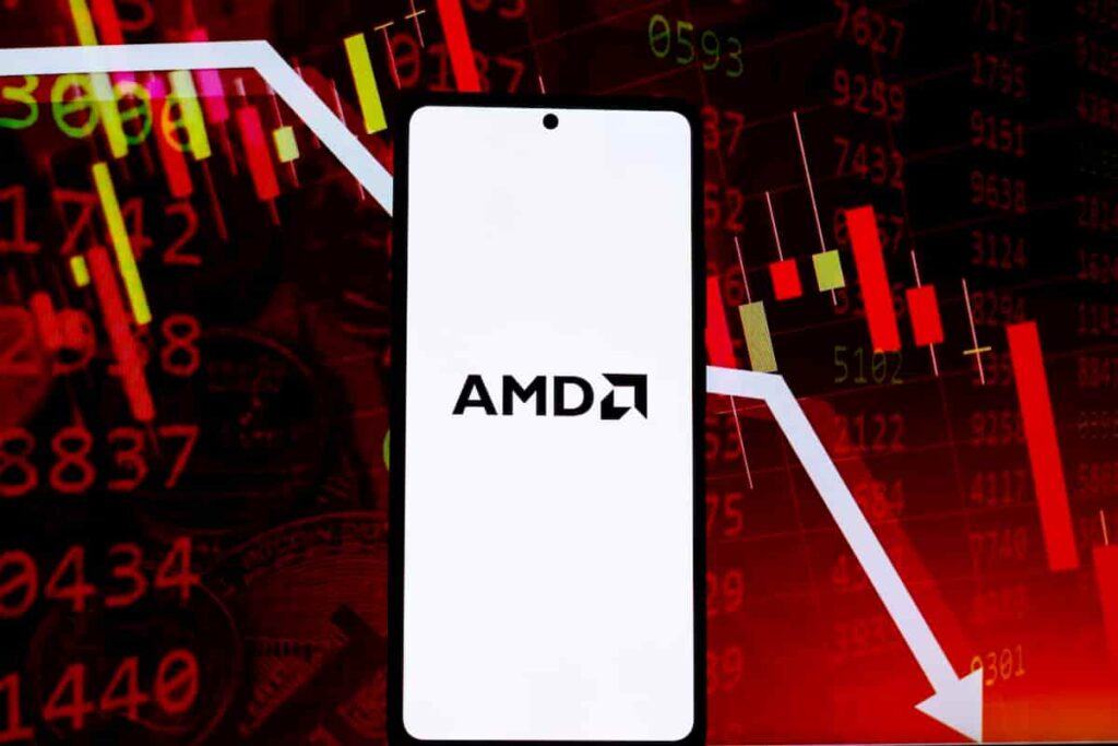 Why is AMD stock price crashing