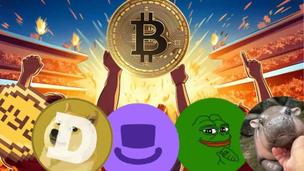 Bitcoin Breaks Records, Memecoins Take Off—Which Ones Are Seeing the Biggest Gains?