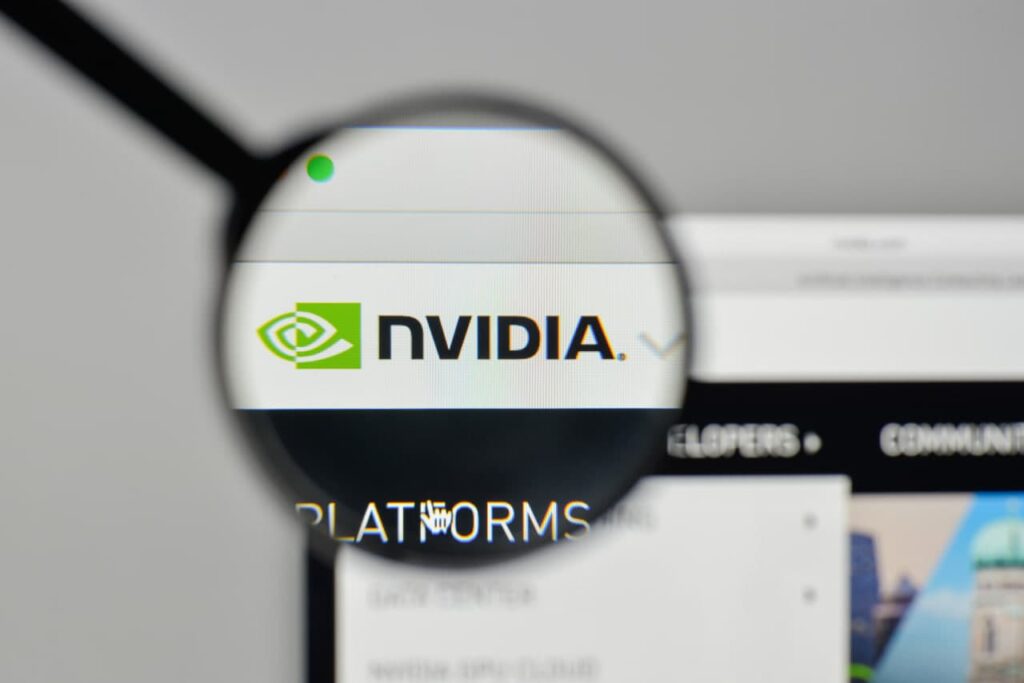 Is Nvidia stock seeing heavy short interest?