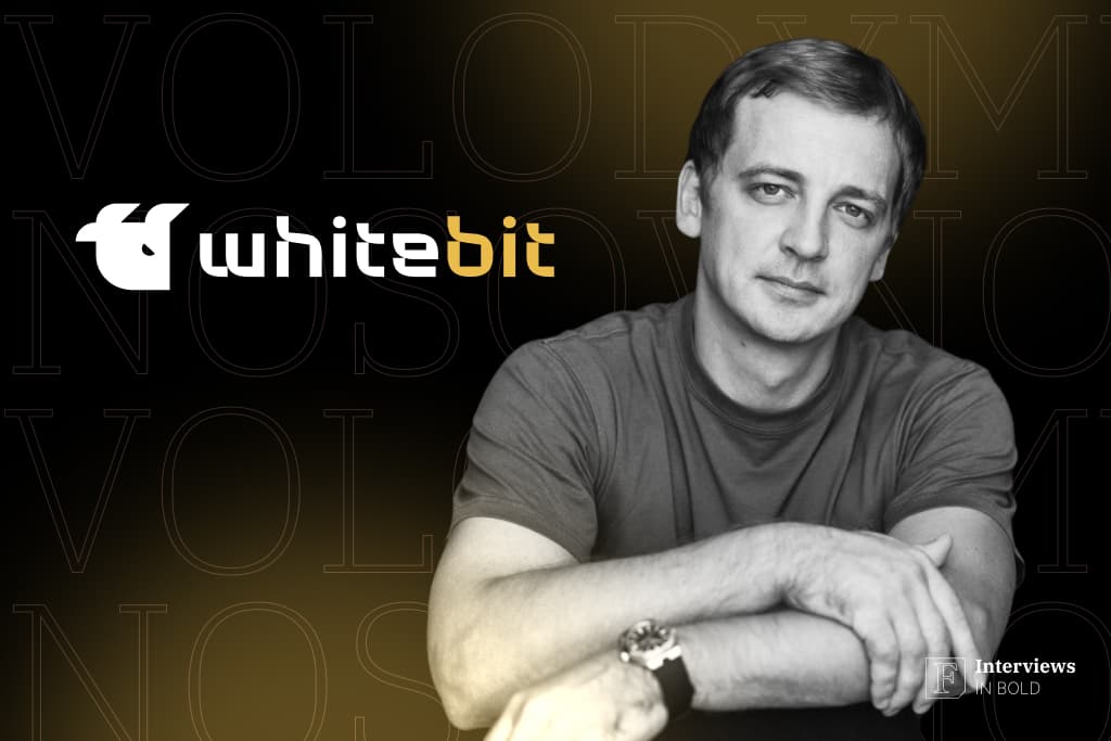 Volodymyr Nosov: "WhiteBIT is more than just an exchange. We are building a blockchain ecosystem for more than 30 million customers"