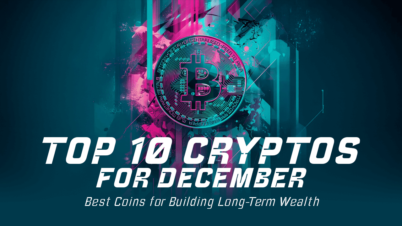 Top 10 Expert-Recommended Cryptos for Building Wealth This December 2024 – Why Whales are Accumulating